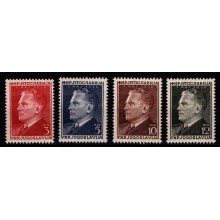 1950 - Jugoslavien - AFA 597-600 - Frimærke - Postfrisk.